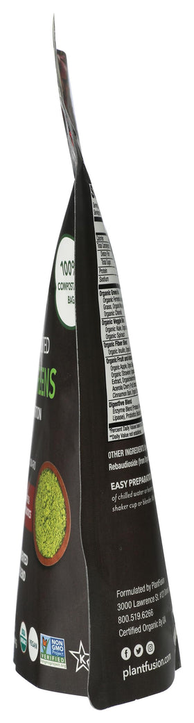 PlantFusion Complément Alimentaire Fermenté de Fruits et Légumes 259g table de dosage