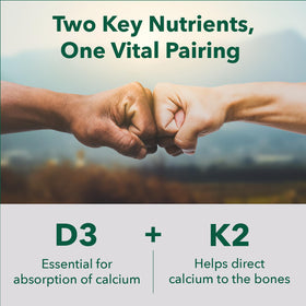 PlantFusion D3 + K2 5000 UI 60 capsules vue arrière