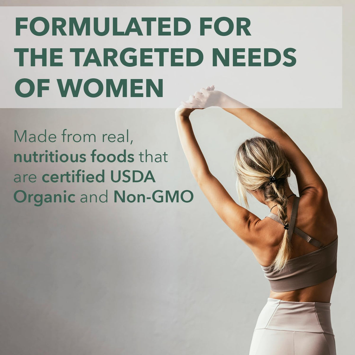 PlantFusion Multivitamines Bio Femmes avec des ingrédients naturels