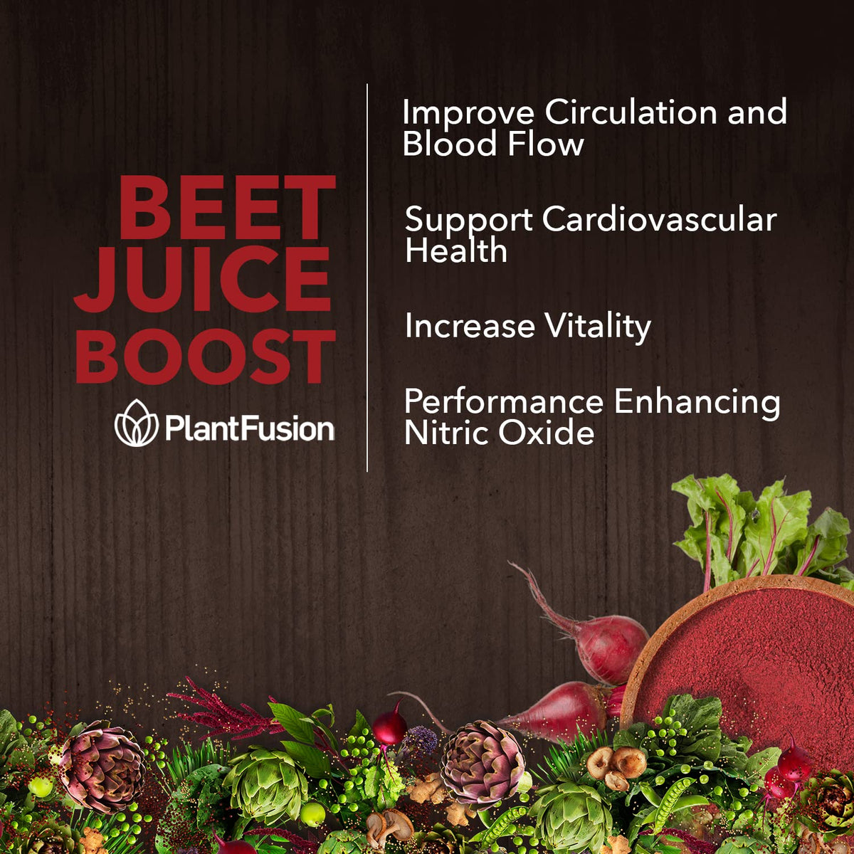 PlantFusion Poudre de Betterave Fermentée Bio 200g texture fine