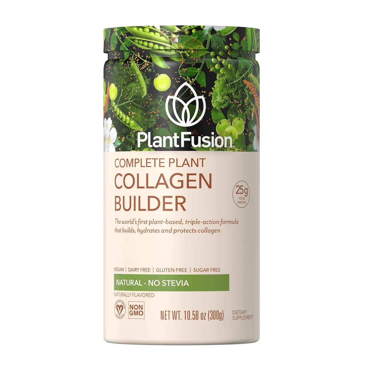 PlantFusion Poudre de Collagène Végétal 390g vue de face