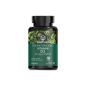 PlantFusion Vitamine D3 Végétale 2000UI devant de l'emballage