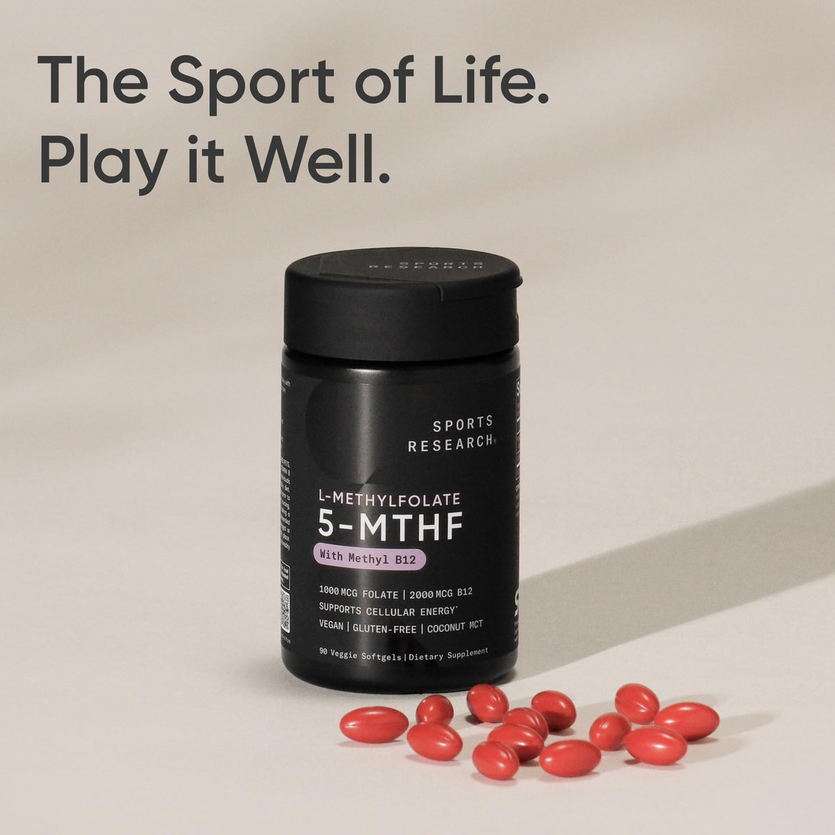 Plantgels Sports Research avec MCT Oil