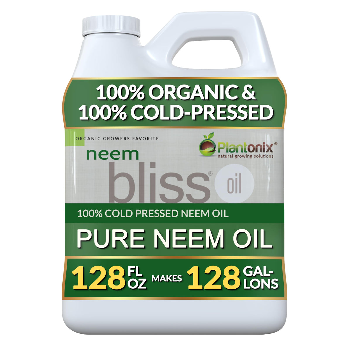 Plantonix Neem Bliss 3,79 L vue avant avec étiquette