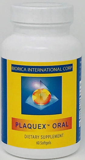 Plaquex Oral 60 Softgels 900mg avant avec le packaging
