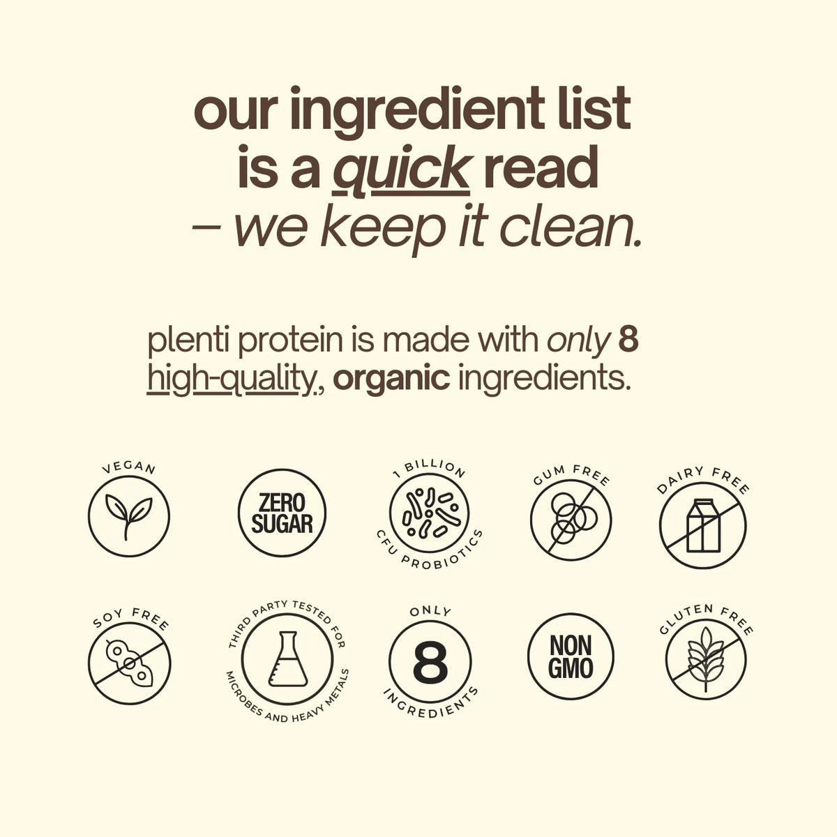 plenti Poudre de Protéine Végétale Bio Vanille 20g dans un smoothie