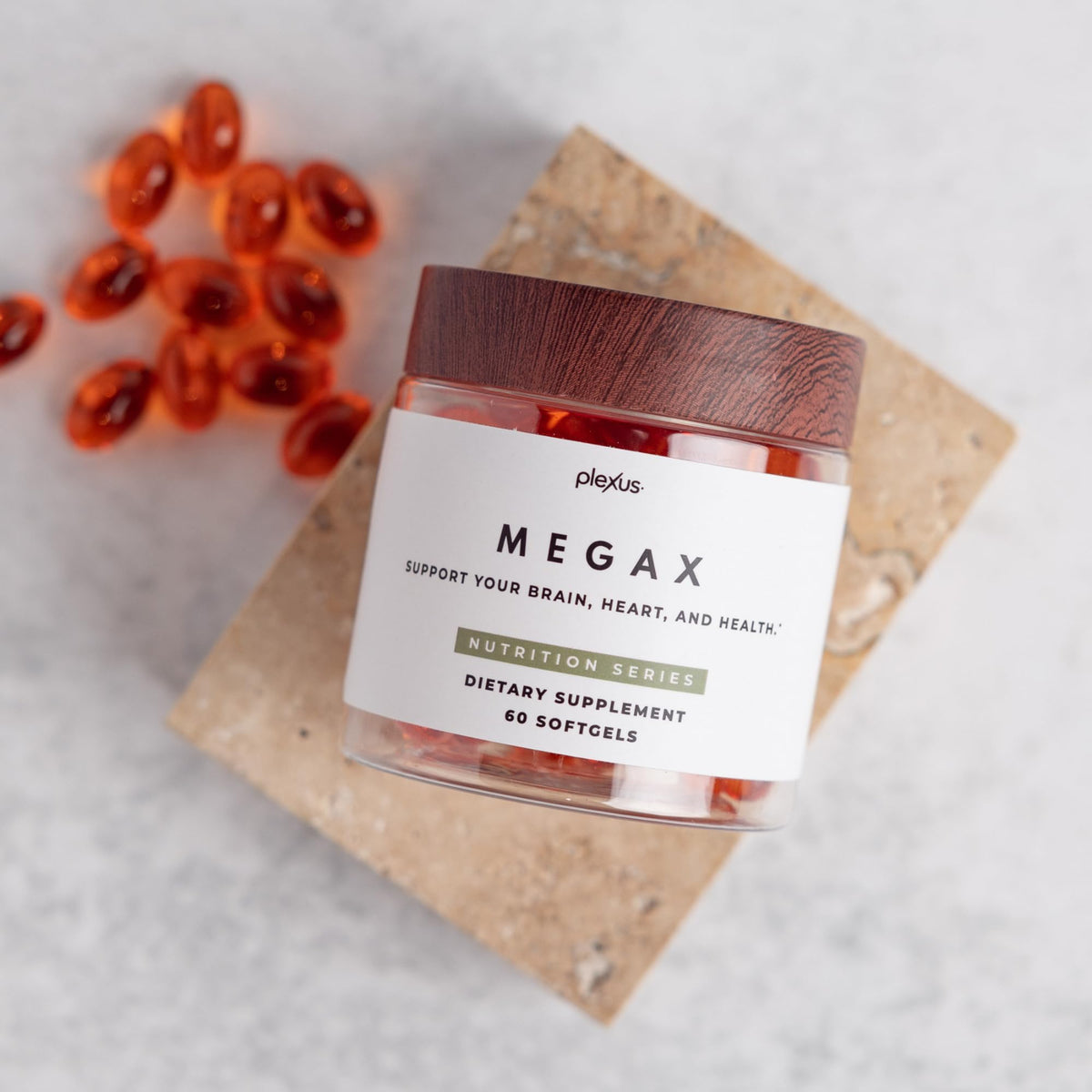 Plexus MegaX® 180g gélules omega-3 côté droit