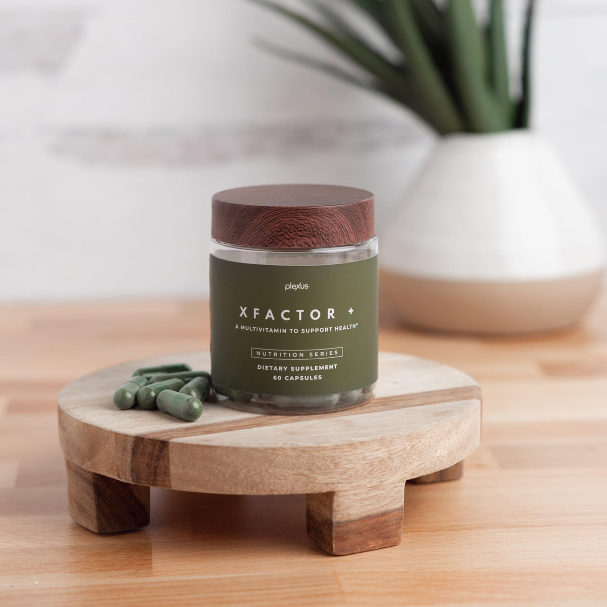Plexus Xfactor+® capsules ouvertes