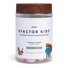 Plexus Xfactor Kids 60 comprimés à mâcher, vue de face