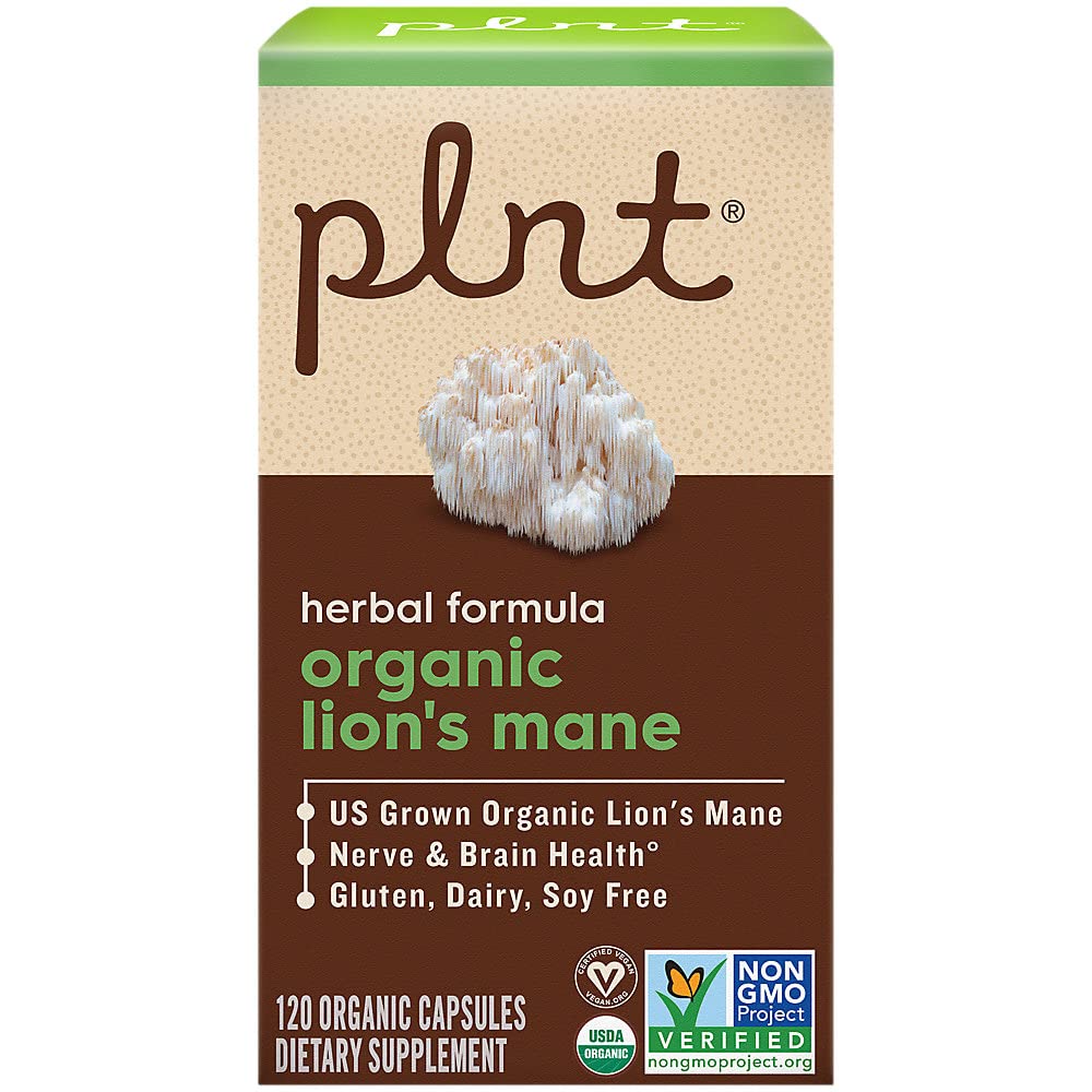 plnt Champignon Lion's Mane 1000 mg capsules sur table