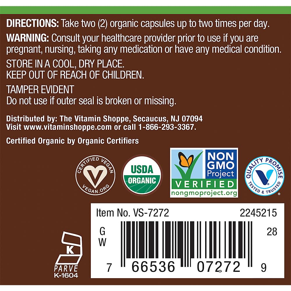 plnt Moringa Bio 1 000 mg capsules dans la main