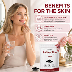 PlocoXe Astaxanthin 12mg gélules souples en main