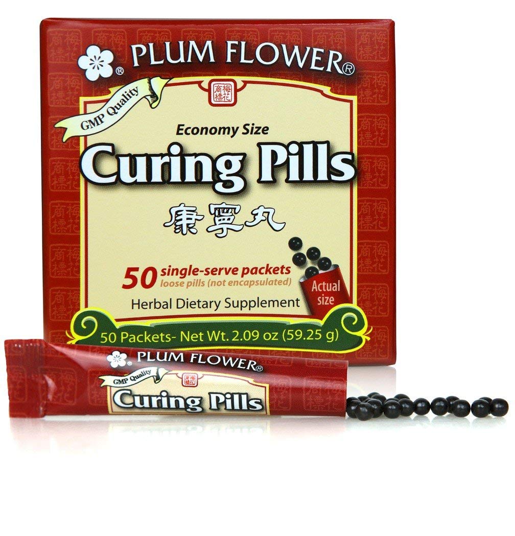 Plum Flower Curing Pills Stick Pak 50 sachets vue de face