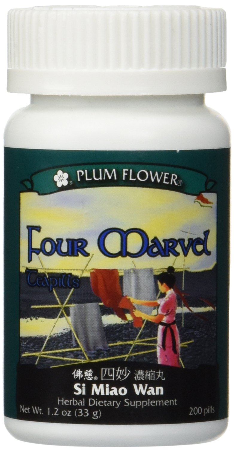 Plum Flower Four Marvel Teapills 200 comprimés en bouteille