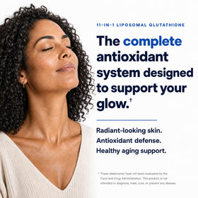 Plus+Ultra Complément Liposomal Glutathione 1150mg sur une table