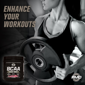 PMD BCAA Acides Aminés - étiquette avec ingrédients