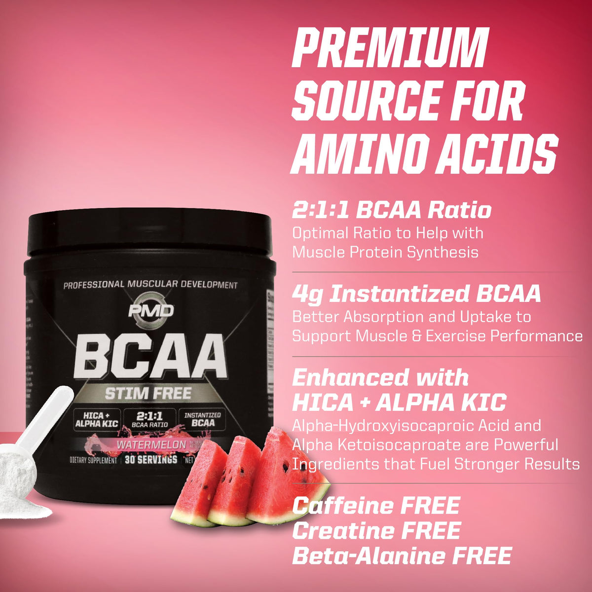 PMD BCAA Acides Aminés - prise avec un shaker