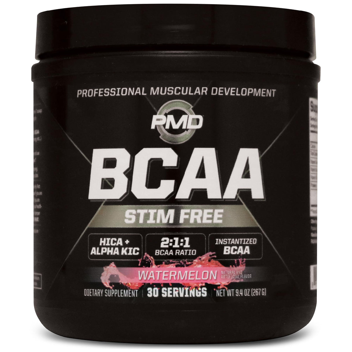 PMD BCAA Acides Aminés sans Stimulateur Saveur Pastèque - vue avant