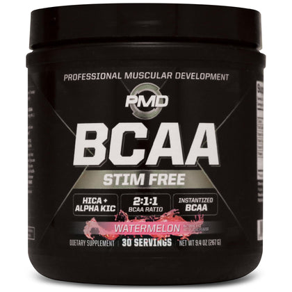 PMD BCAA Acides Aminés sans Stimulateur Saveur Pastèque - vue avant