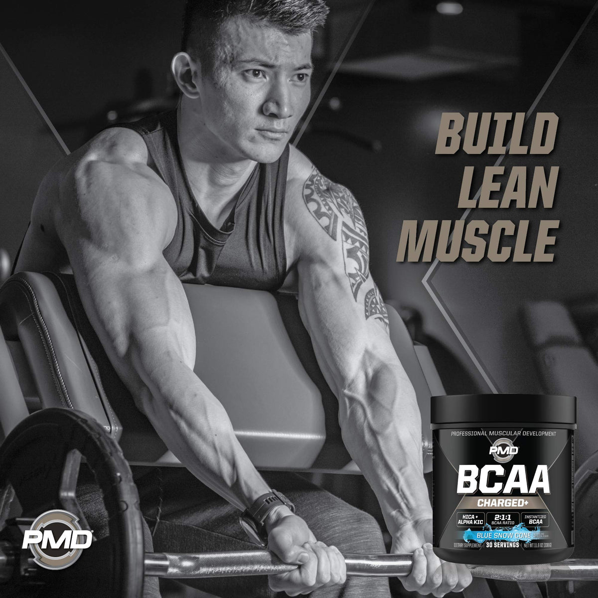PMD BCAA Charged 440g - ambiance sportive
