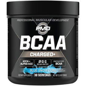 PMD BCAA Charged 440g Saveur Blue Snow Cone - vue avant
