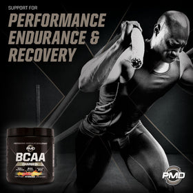 PMD BCAA Charged emballage avec informations nutritionnelles