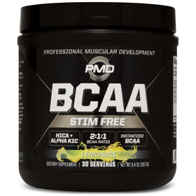 PMD BCAA Poudre 331g au goût citronnade vue de face