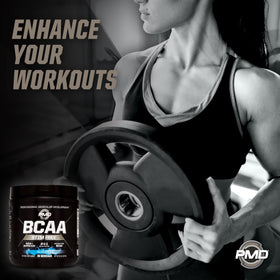 PMD BCAA Poudre 340g Blue Razz échantillon