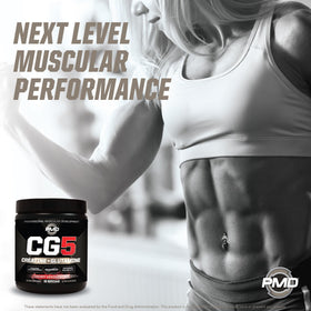 PMD CG5 Poudre de Créatine et L-Glutamine dans un environnement sportif