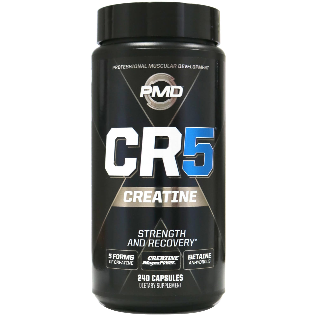PMD CR5 Complex de Créatine 240 capsules vue de face