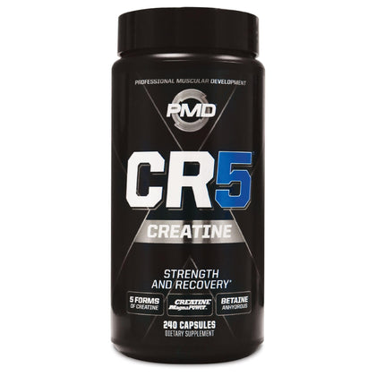 PMD CR5 Créatine 240 capsules vue de face