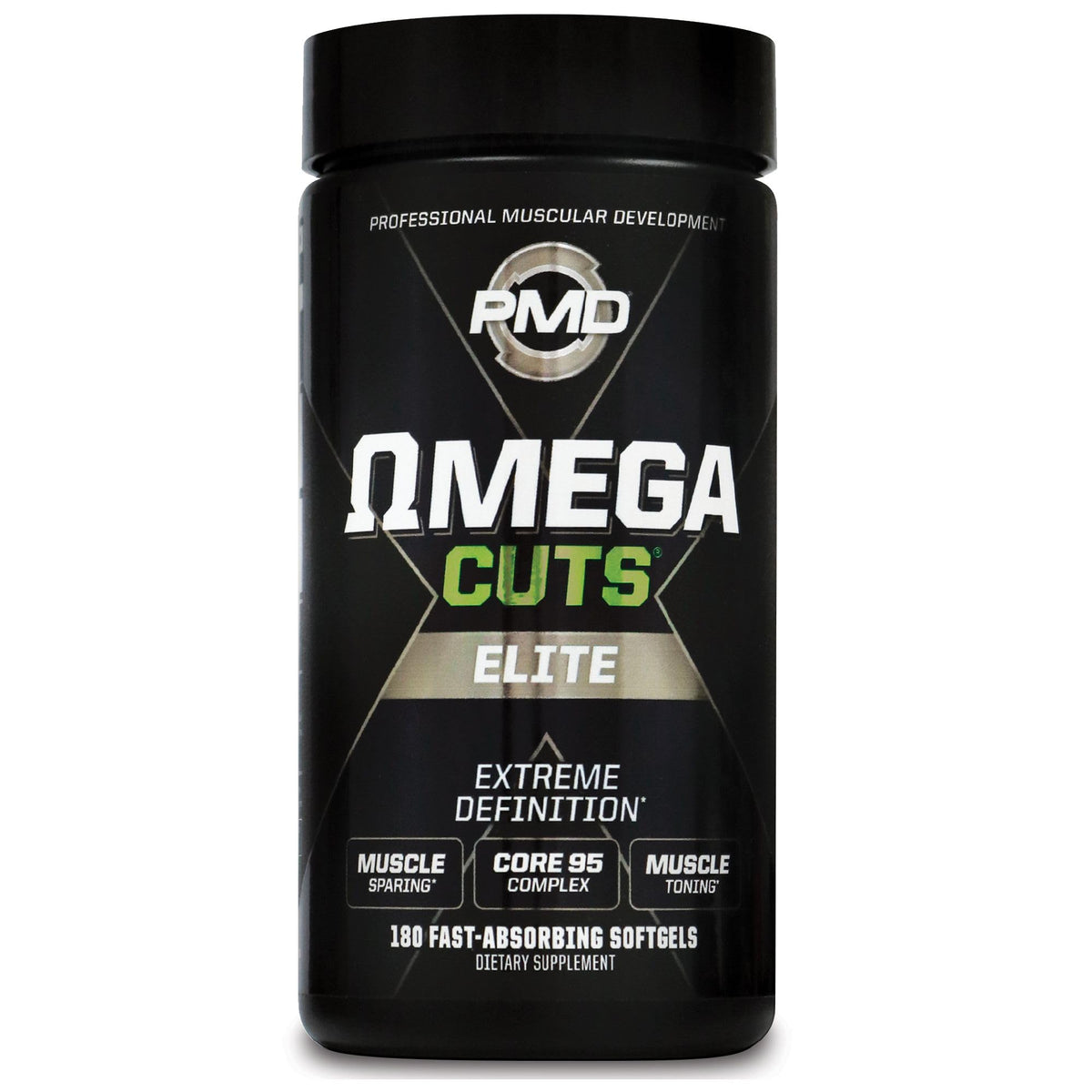 PMD Omega Cuts Elite 180 gélules vue avant