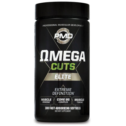 PMD Omega Cuts Elite 180 gélules vue avant