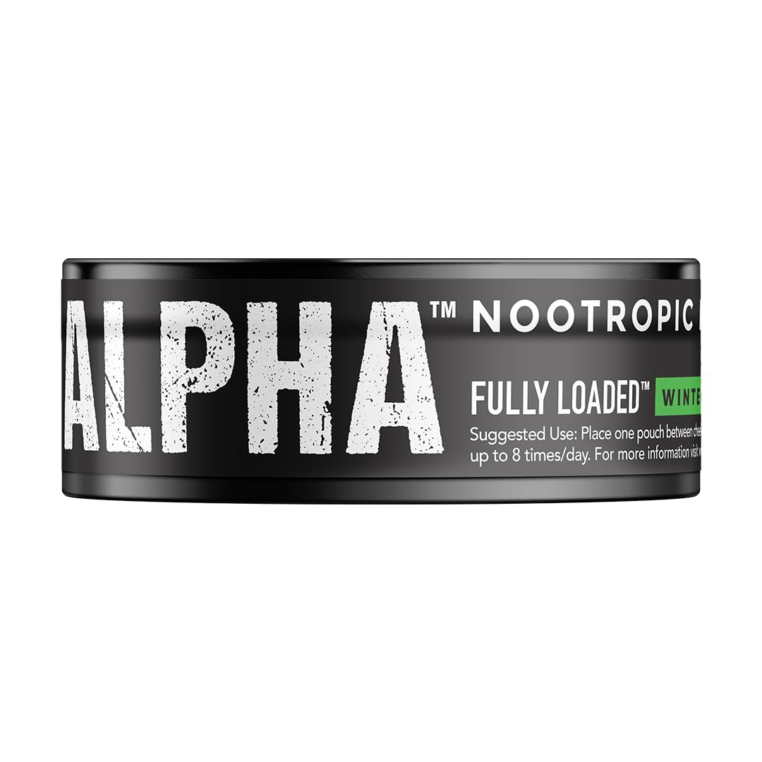 Poche Nootropique ALPHA sur une surface lisse