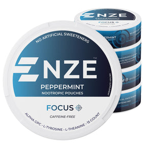 Poche nootropique NZE menthe vue de face
