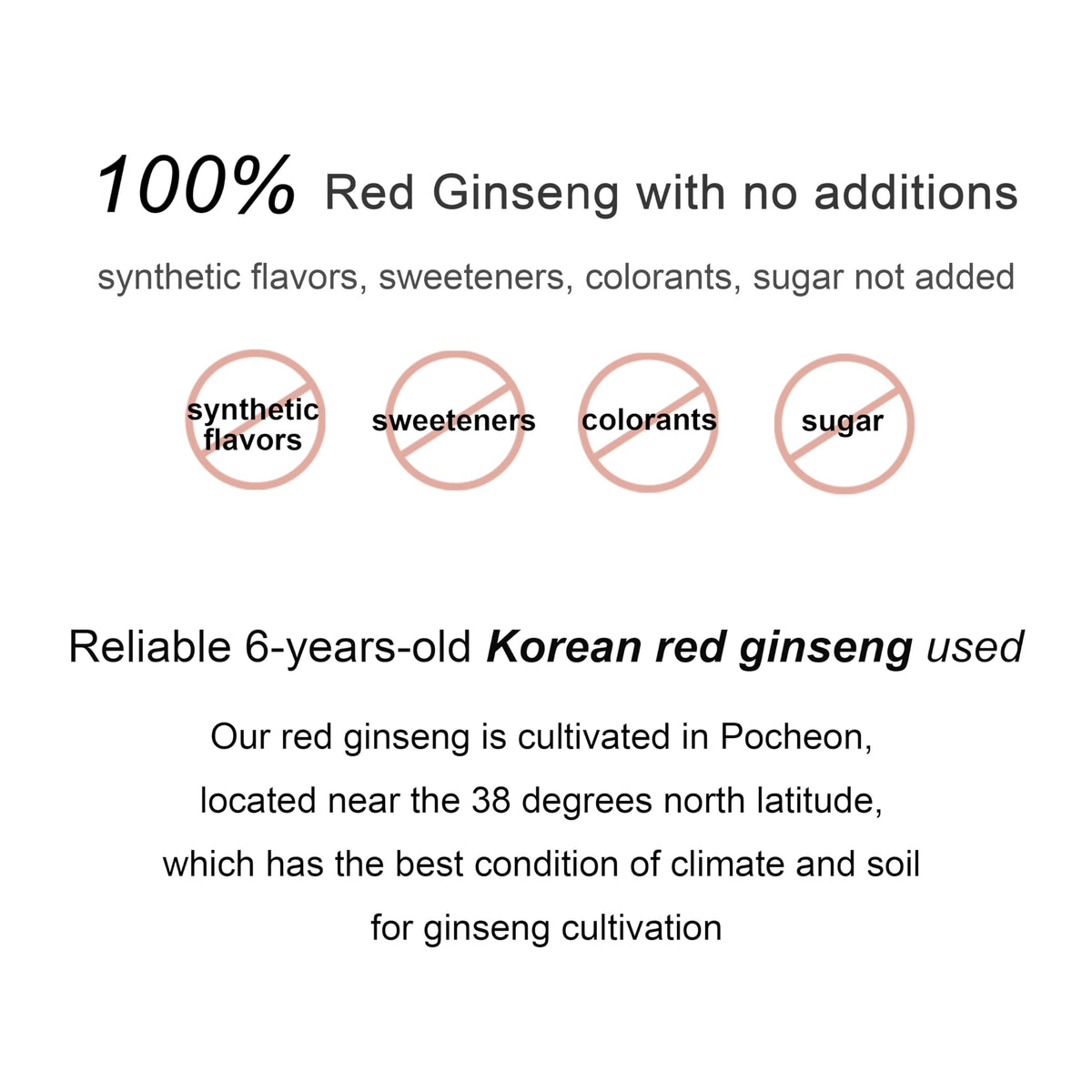 Pocheon Ginseng Rouge Extrait 240g vue de côté