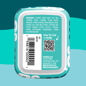 Poches énergétiques MOJO Menthe Douce - QR code d'utilisation