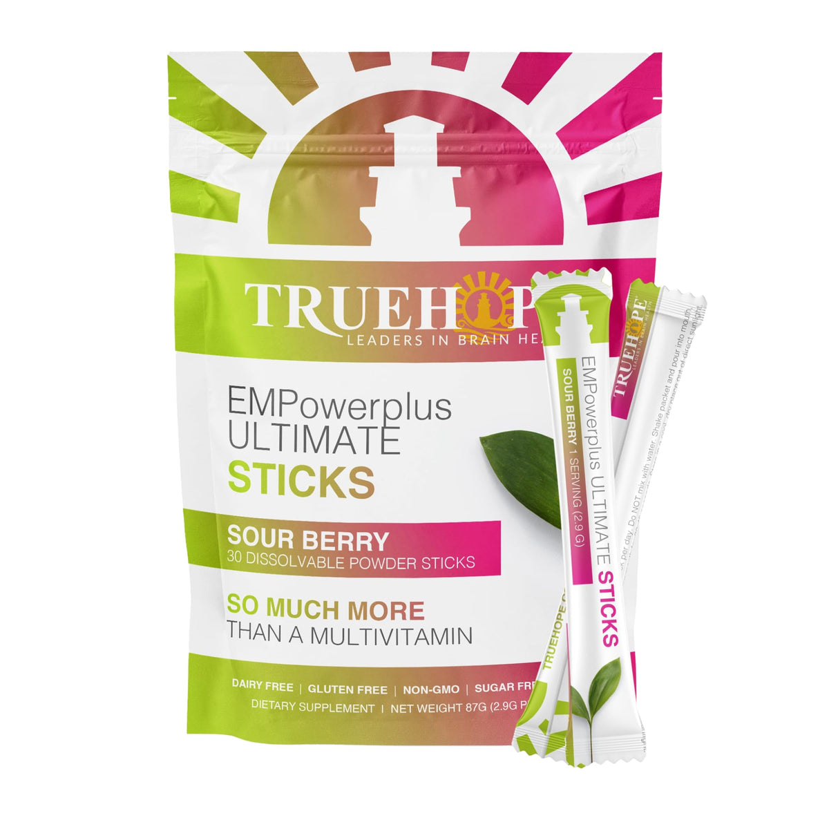 Poches Multivitamines Nootropiques Truehope vue de face