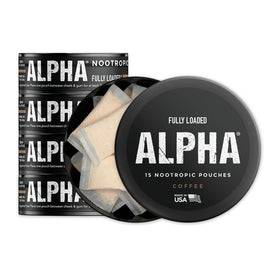 Poches Nootropiques ALPHA Café, boîte de 5 sachets