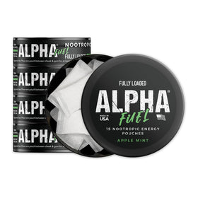 Poches Nootropiques Fully Loaded Bullseye Saveur Menthe Pomme vue de face