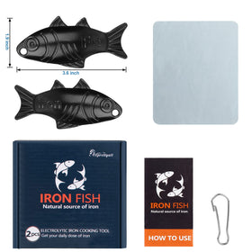 Poisson de fer Awaiymi sur une table avec des aliments cuisinés