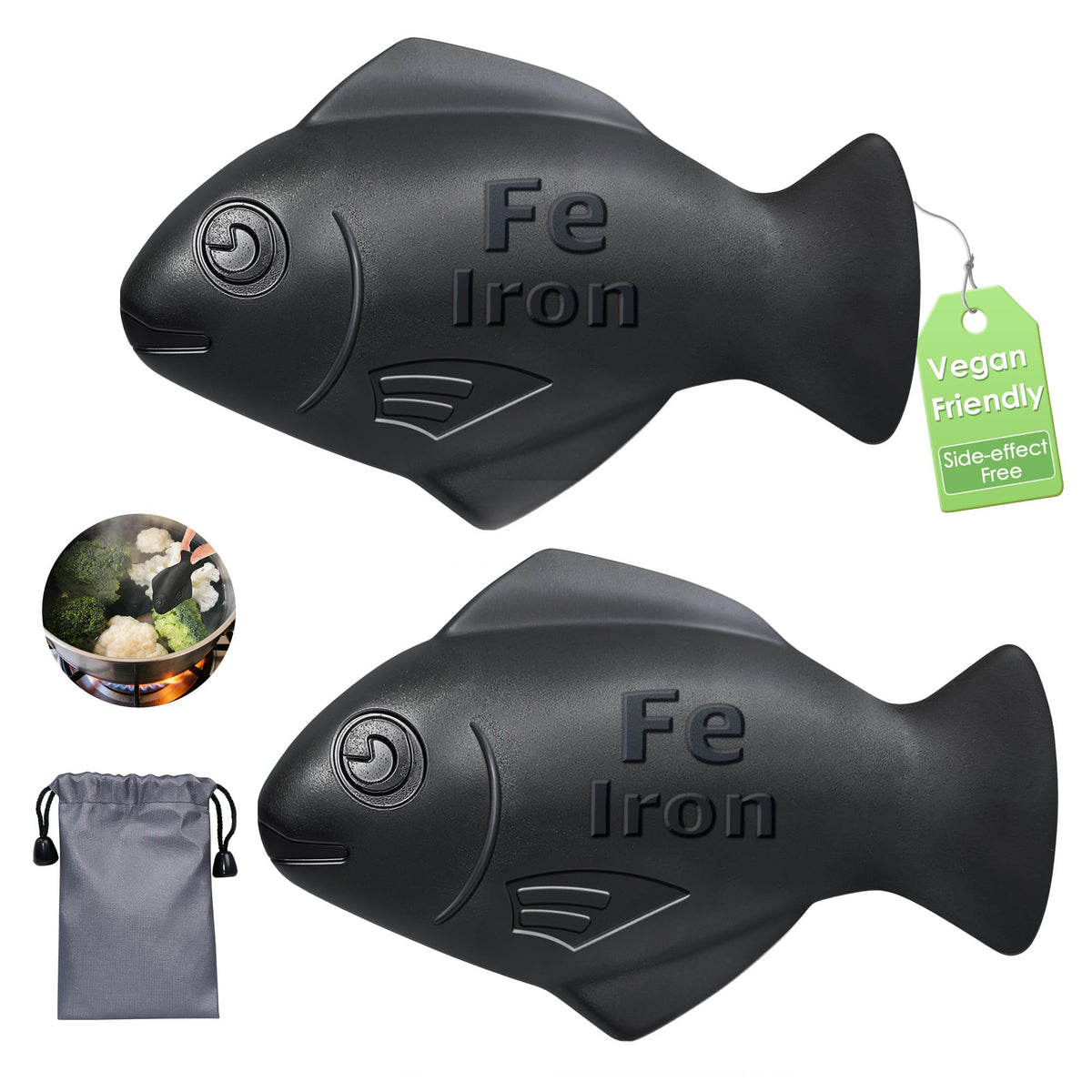 Poisson de Fer de Nano Shield, vue de face