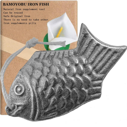 Poisson en Fer bamOYObu, vue de face avec emballage sous vide