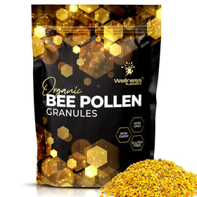 Pollen d'Abeille Bio WELLNESS LABSRX 472g vue de face