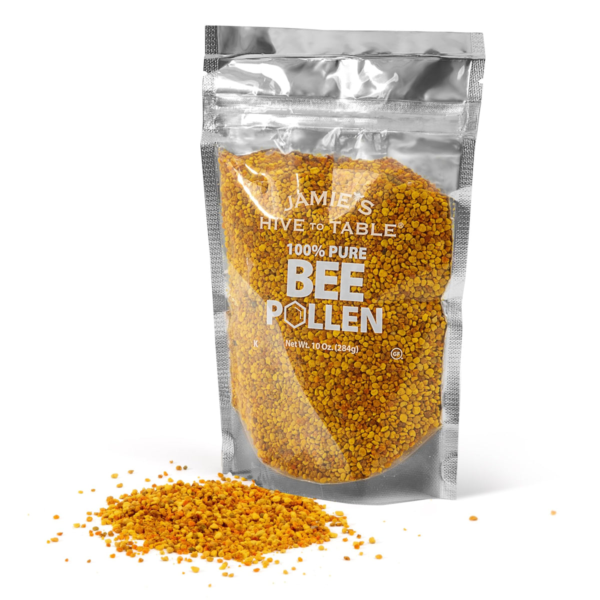 Pollen d'Abeille Brut 290g de JAMIE'S HIVE TO TABLE vue de face