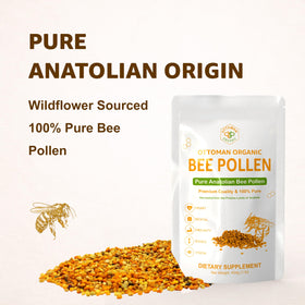 Pollen d'abeille ottoman organic 472g avec cuillère