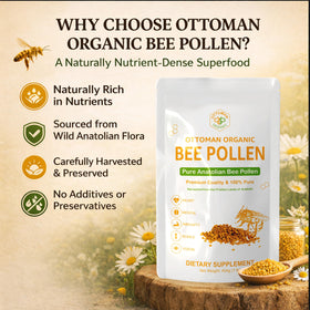 Pollen d'abeille ottoman organic 472g en poudre