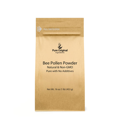 Pollen d'Abeille Poudre PURE ORIGINAL INGREDIENTS 472g, vue de face