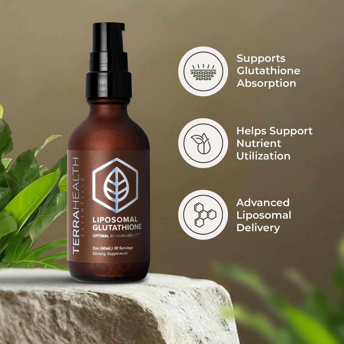 Pompe du Glutathione Liposomal, facile à utiliser