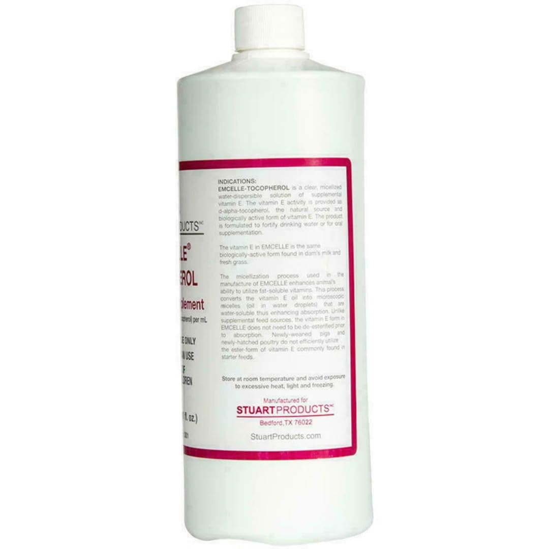 Pompe optionnelle pour dosage précis de 2000 IU de EMCELLE Tocopherol